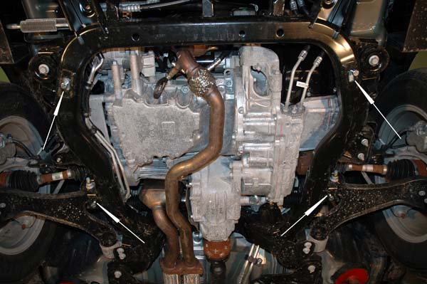Unterfahrschutz Suzuki Grand Vitara XL-7 | 2007 - | Motor & Getriebe | Alu 5 mm