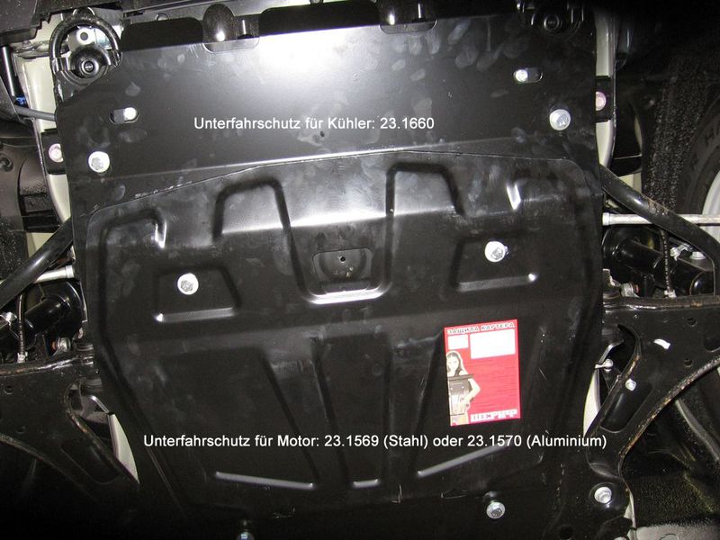 Unterfahrschutz Suzuki Grand Vitara | 10/2005 - | Kühler | Stahl 2,5 mm