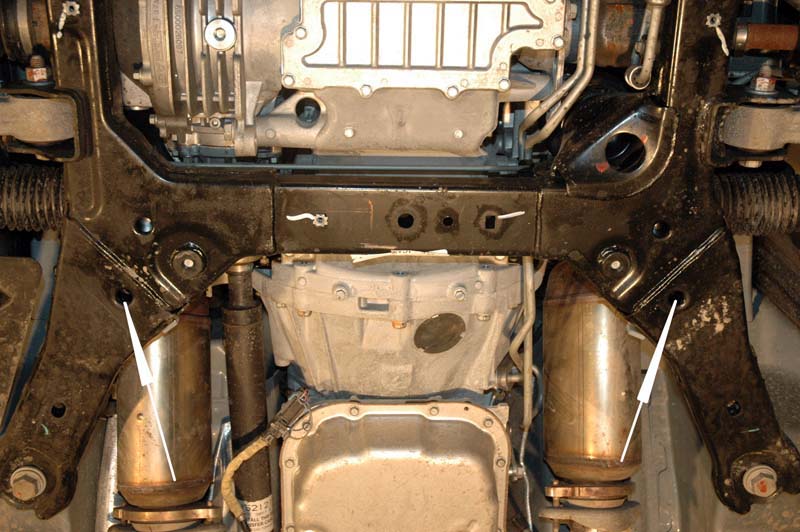 Unterfahrschutz Cadillac CTS II | 2007 - | Motor    | Stahl 2 mm