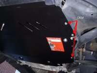 Unterfahrschutz VW Touran I | 02/2003 - 2015 | Motor & Getriebe | Stahl 2 mm