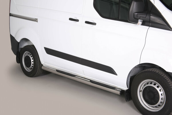 Schwellerrohr mit Tritt (rund) FORD Transit Custom (L1) 2013 - heute