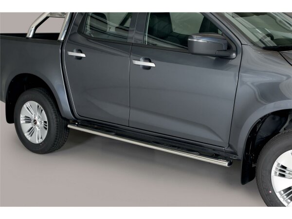 Schwellerrohr mit Tritt (oval) Isuzu D-Max 2020 - heute D.C.