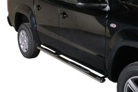 Schwellerrohr mit Tritt (oval) VW Amarok 2010 - heute