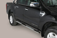 Schwellerrohr mit Alutritt Ford Ranger D.C. 2012 - heute