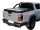 UpStone Ladeflächenabdeckung für FORD RANGER mit Double Cab, ab 2023 bis heute, Aluminium silber, inkl. EVOR Überrollbügel
