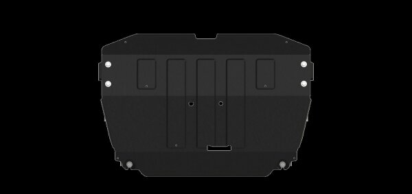 Unterfahrschutz Ford Transit Custom / Tourneo Custom Allrad 4WD | 2023 - heute | Motor & Getriebe | Stahl 2 mm
