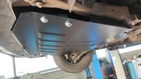 Unterfahrschutz Ford Transit Custom / Tourneo Custom Allrad 4WD | 2023 - heute | Motor & Getriebe | Stahl 2 mm