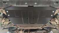 Unterfahrschutz Ford Transit Custom / Tourneo Custom Allrad 4WD | 2023 - heute | Motor & Getriebe | Alu 4 mm