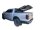 UpStone Ladeflächenabdeckung für FORD RANGER TREMOR mit Extra Cab, ab 2024 bis heute, Aluminium silber, kompatibel mit original Überrollbügel